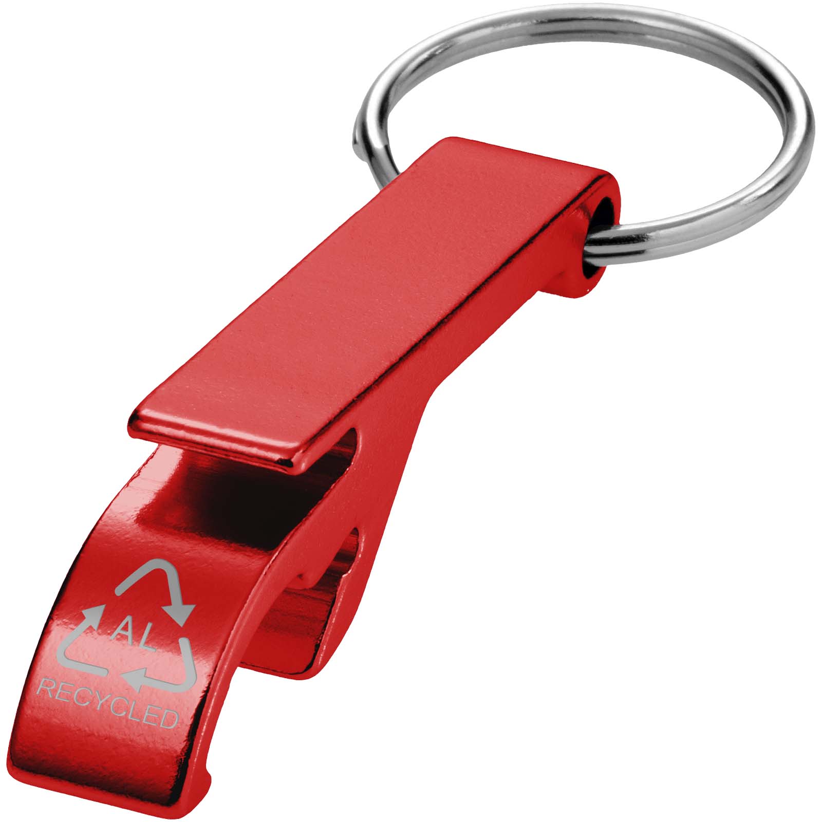Tao Schlüsselanhänger mit Flaschen- und Dosenöffner aus recyceltem RCS Aluminium Tao Schlüsselanhänger mit Flaschen- und Dosenöffner aus recyceltem RCS Aluminium