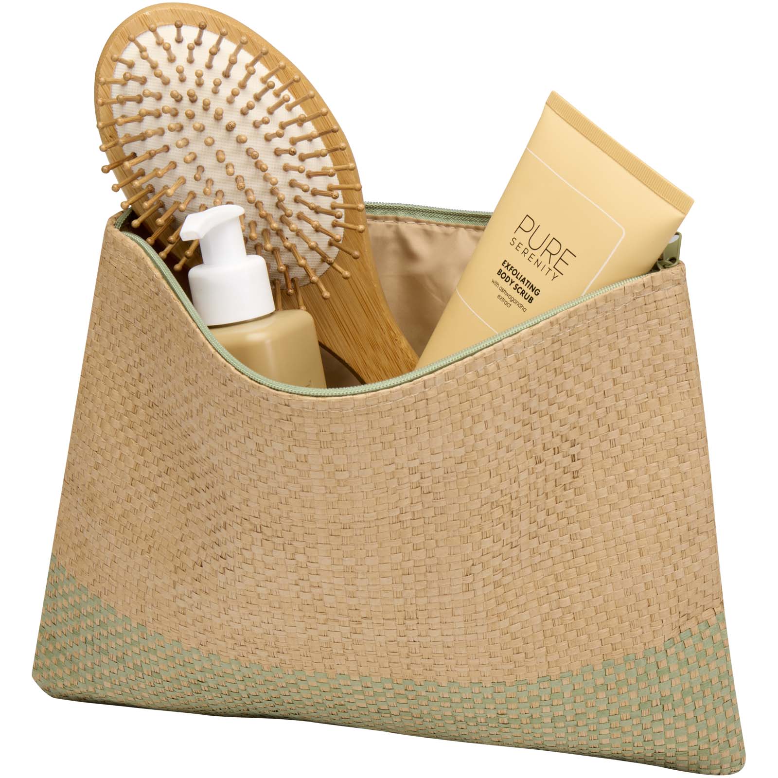 Rhythm Strohpapier Beutel mit Reißverschluss, 3 l