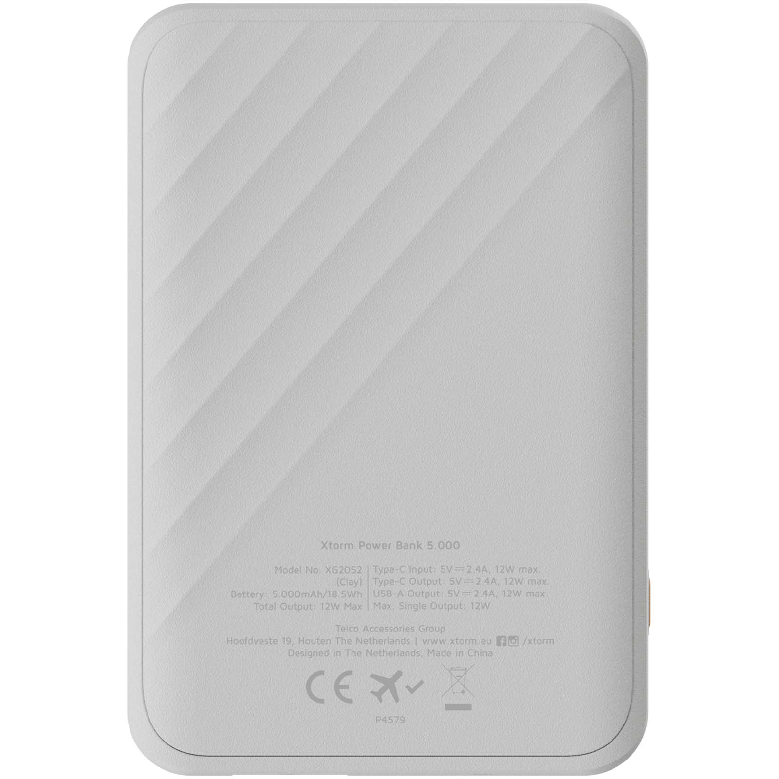 Xtorm XG205 Go2 12 W 5000 mAh Schnelllade-Powerbank 