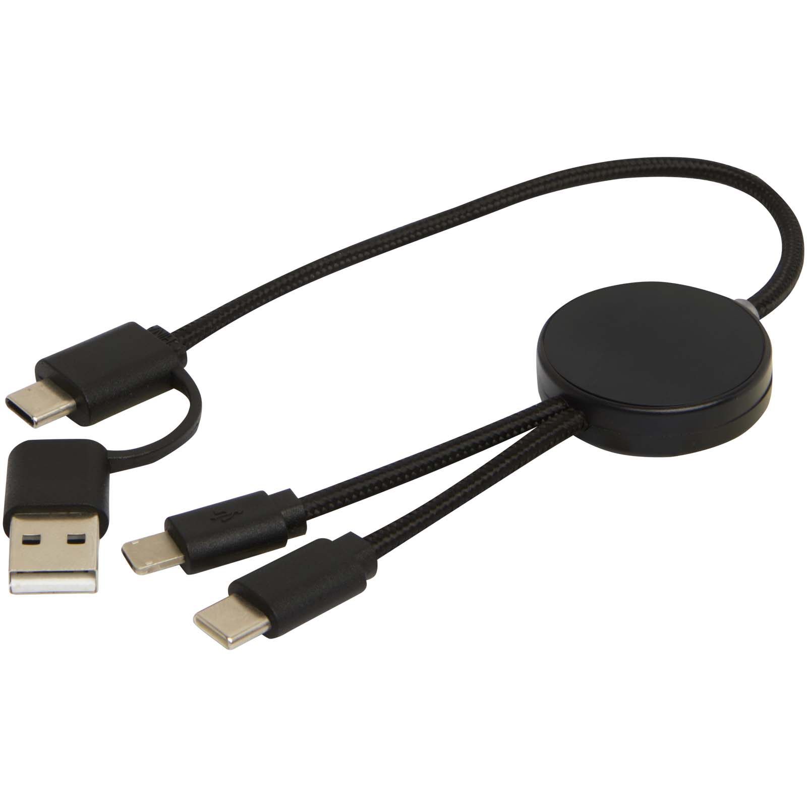 Citala 30 cm 5-in-1 Kabel aus recyceltem Kunststoff für Datenübertragung und 27W Schnellladung