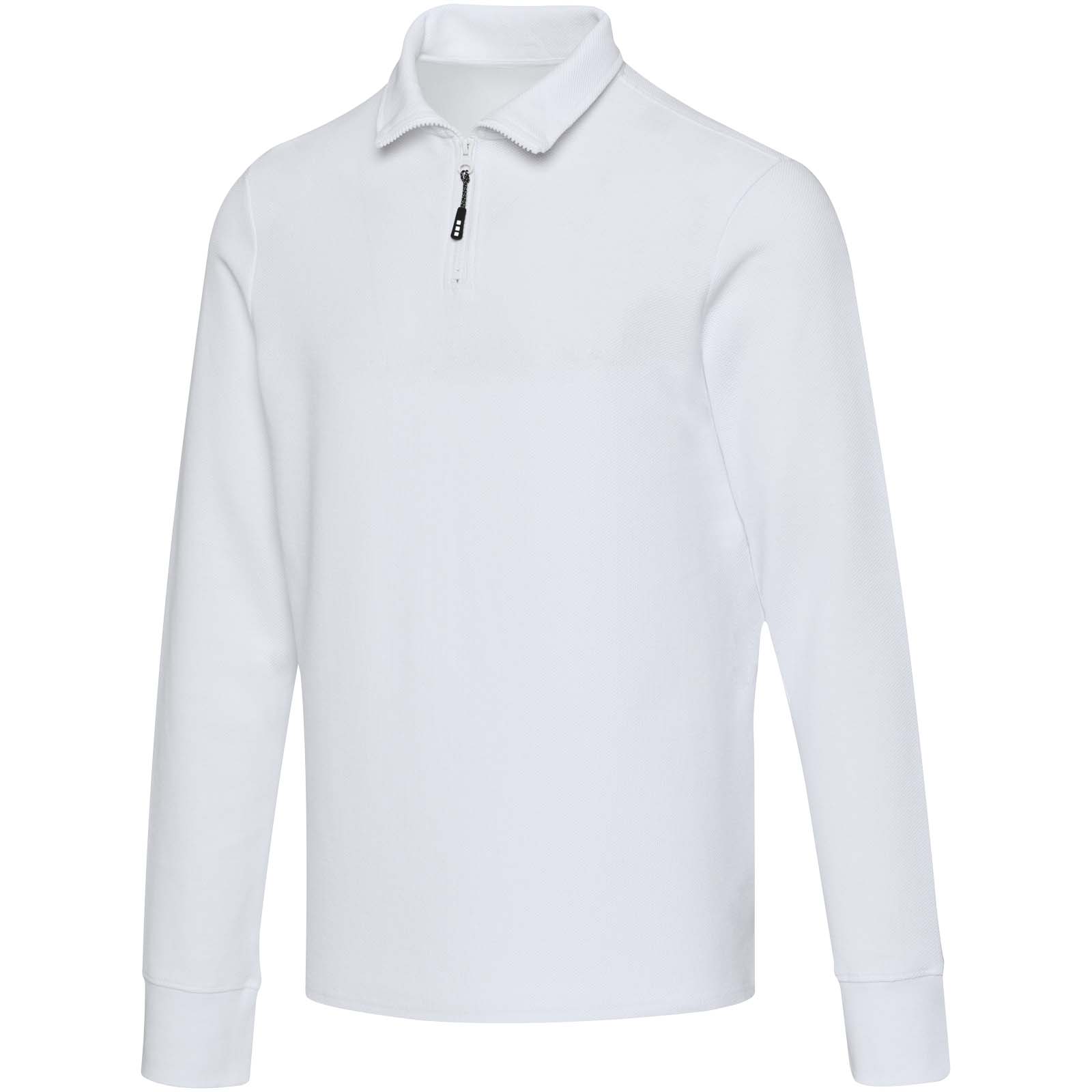 Apollo Langarm Poloshirt Unisex mit Reißverschluss