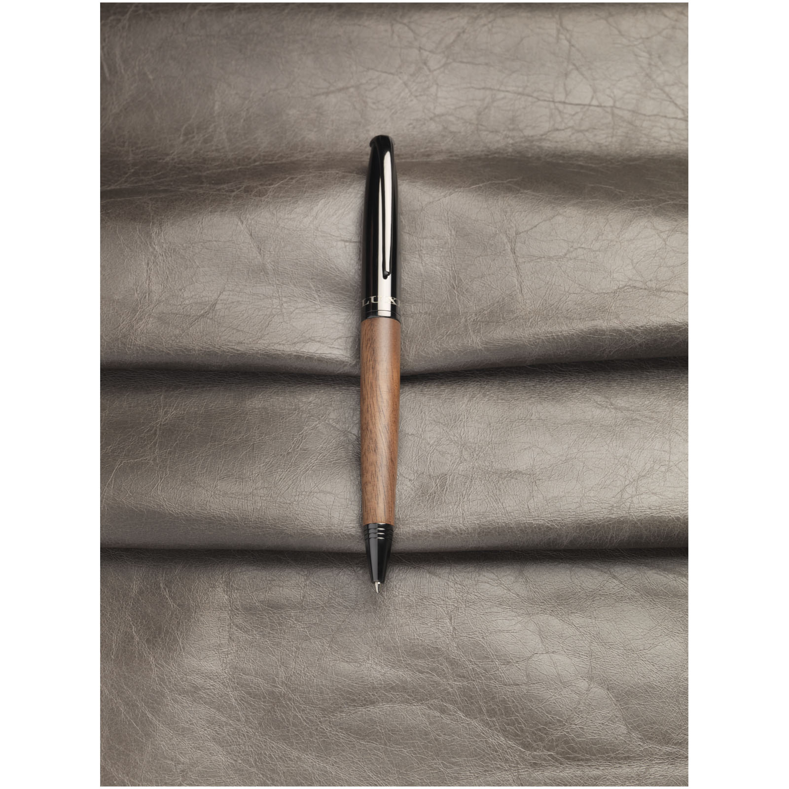 Loure Kugelschreiber mit Holzschaft (schwarze Mine)